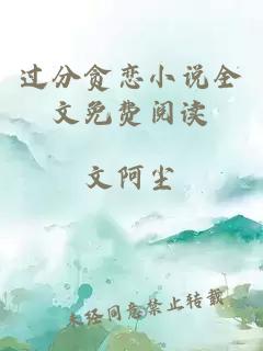 过分贪恋小说全文免费阅读